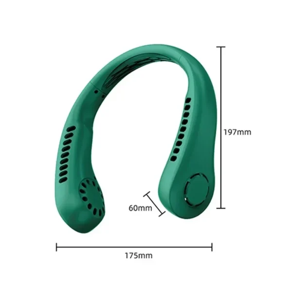 ハンズフリー 首掛け扇風機 スマートクール｜3段階風量×静音×USB充電式ミニファン - 画像 (19)